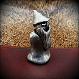 Cast Odin figure Statue in Pewter Metal