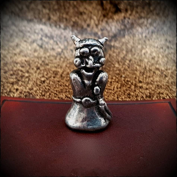 Cast Loki Figure Statue in Pewter Metal