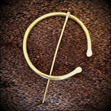 Viking Saxon Celtic Penannular Cloak Pin