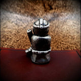 Cast Thor Figure Statue in Pewter Metal