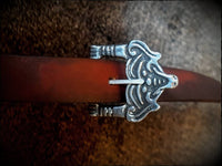 Viking Saxon Belt With Buckle and End Tip