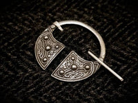 Viking Saxon Celtic Penannular Cloak Pin