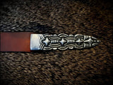 Viking Saxon Belt With Buckle and End Tip