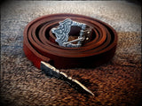 Viking Saxon Belt With Buckle and End Tip