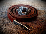 Viking Saxon Belt With Buckle and End Tip