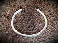 Viking Saxon Chunky Solid Brass Bracelet