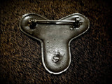 Viking Trefoil Brooch Pin