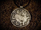 Viking Fenrir Pendant Amulet