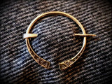 Viking Saxon Penannular Fibula Cloak Pin Brooch