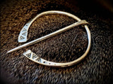 Viking Saxon Penannular Fibula Cloak Pin Brooch