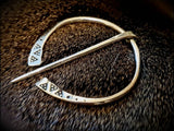 Viking Saxon Penannular Fibula Cloak Pin Brooch