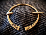 Viking Saxon Penannular Fibula Cloak Pin Brooch