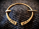 Viking Saxon Penannular Fibula Cloak Pin Brooch