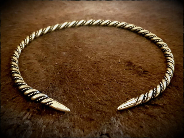 Viking Celtic Bronze Torc