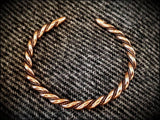 Viking Norse Celtic Saxon Bronze Twisted Bracelet Armring