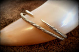 Viking Bronze Twisted Bracelet Arm Ring