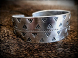 Viking Saxon Norse Pewter Cuff Bracelet Arm Ring