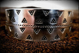 Viking Saxon Norse Pewter Cuff Bracelet Arm Ring