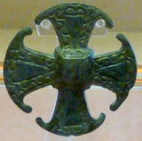 Viking Saxon Canterbury Cross Pendant Necklace