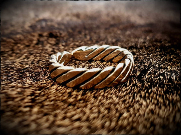 Viking Saxon Twisted Ring