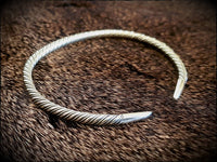 Viking Bronze Twisted Bracelet Arm Ring