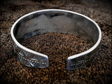 Viking Saxon Norse Pewter Cuff Bracelet Arm Ring