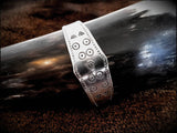 Viking Saxon Norse Pewter Cuff Bracelet Arm Ring