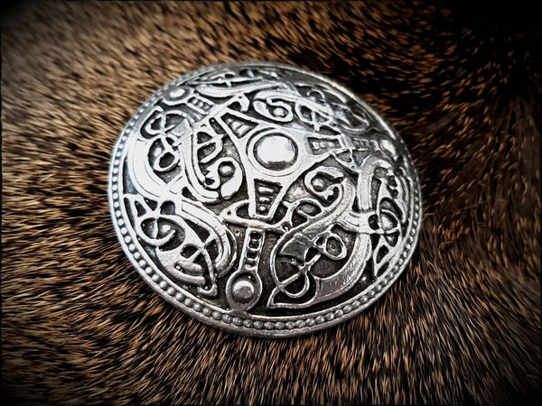 Viking Saxon Celtic Brooch Cloak Pin
