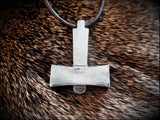 Mjolnir Thors Hammer Pendant Necklace