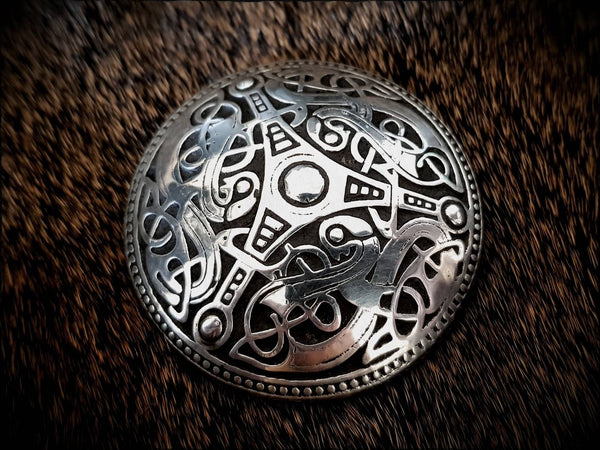 Viking Sterling Silver Brooch Pin
