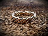 Viking Saxon Twisted Ring