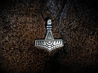 Gotland Mjolnir Thors Hammer Pendant Necklace
