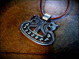 Danish Viking Dragon Ship Pendant