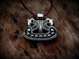 Danish Viking Dragon Ship Pendant