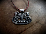 Danish Viking Dragon Ship Pendant