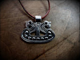 Danish Viking Dragon Ship Pendant