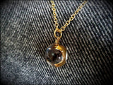 Viking Visby Lens Gotland Glass Sphere with Chain