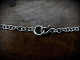 Sterling Silver Viking Visby Lens Gotland Glass Sphere with Chain