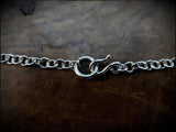 Sterling Silver Viking Visby Lens Gotland Glass Sphere with Chain
