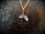 Viking Visby Lens Gotland Glass Sphere with Chain