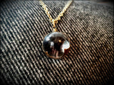 Viking Visby Lens Gotland Glass Sphere with Chain