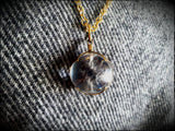 Viking Visby Lens Gotland Glass Sphere with Chain