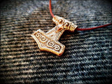 Bronze Raven Mjolnir Thors Hammer from Skane