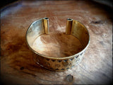 Viking Handmade Chunky Flat Stamped Bracelet