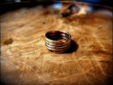 Viking Bronze Coiled Ring