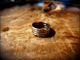 Viking Bronze Coiled Ring