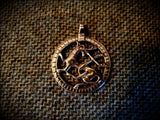 Bronze Viking Horse Pendant