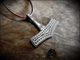 Mjölnir Thors Hammer Replica Pendant Necklace