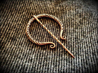 Viking Saxon Bronze Penanular Brooch Cloak Pin