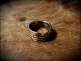 Viking Bronze Coiled Ring